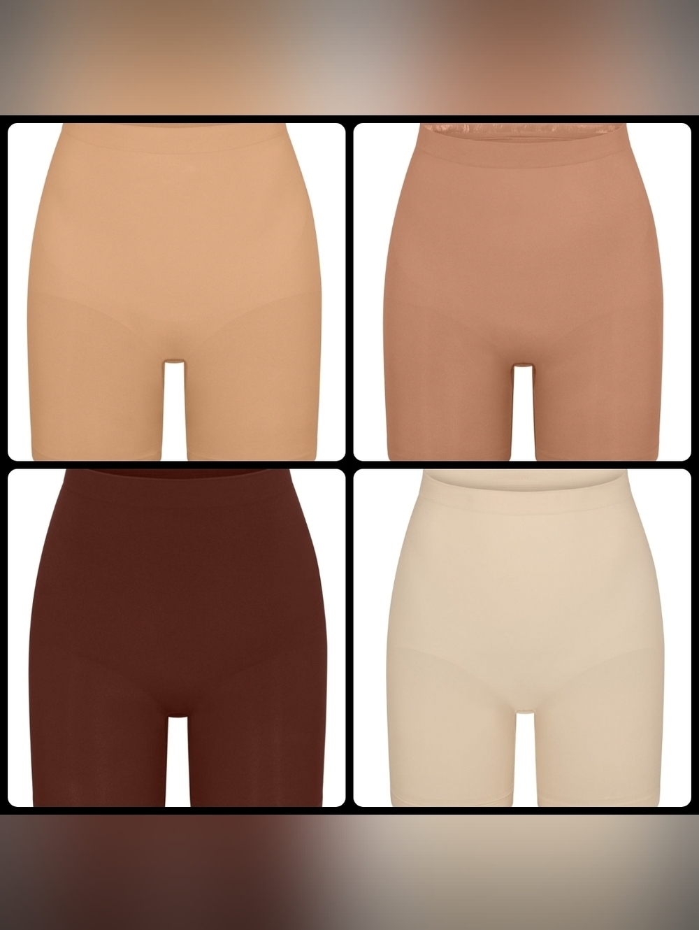 New Skims Seamless Sculpt Mid-thigh Shorts